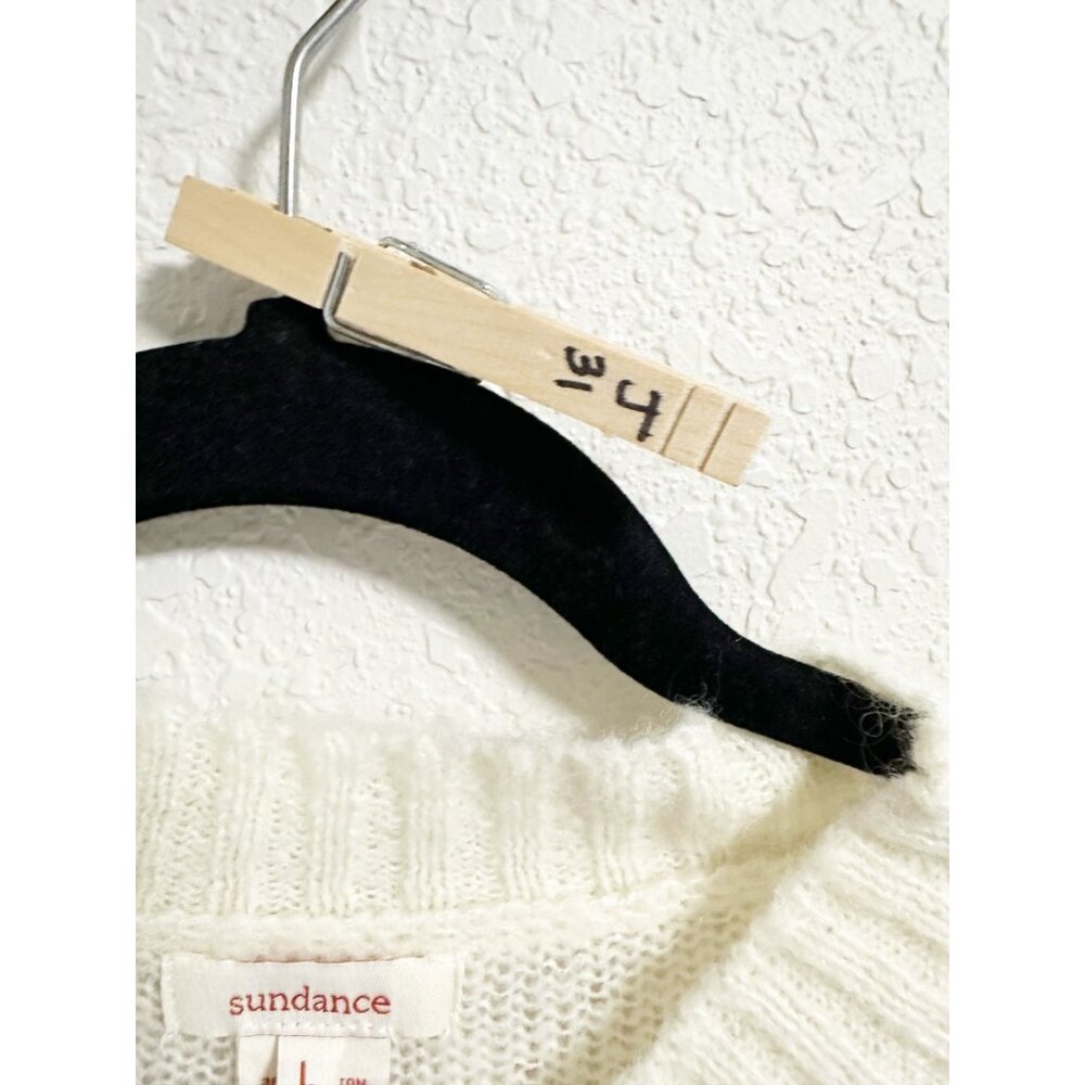 Sundance Hinterlands Tunic Sweater Open Knit Crew… - image 4